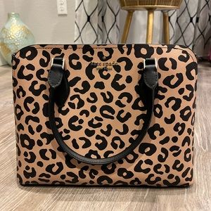 Kate Spade Leopard Print Handbag